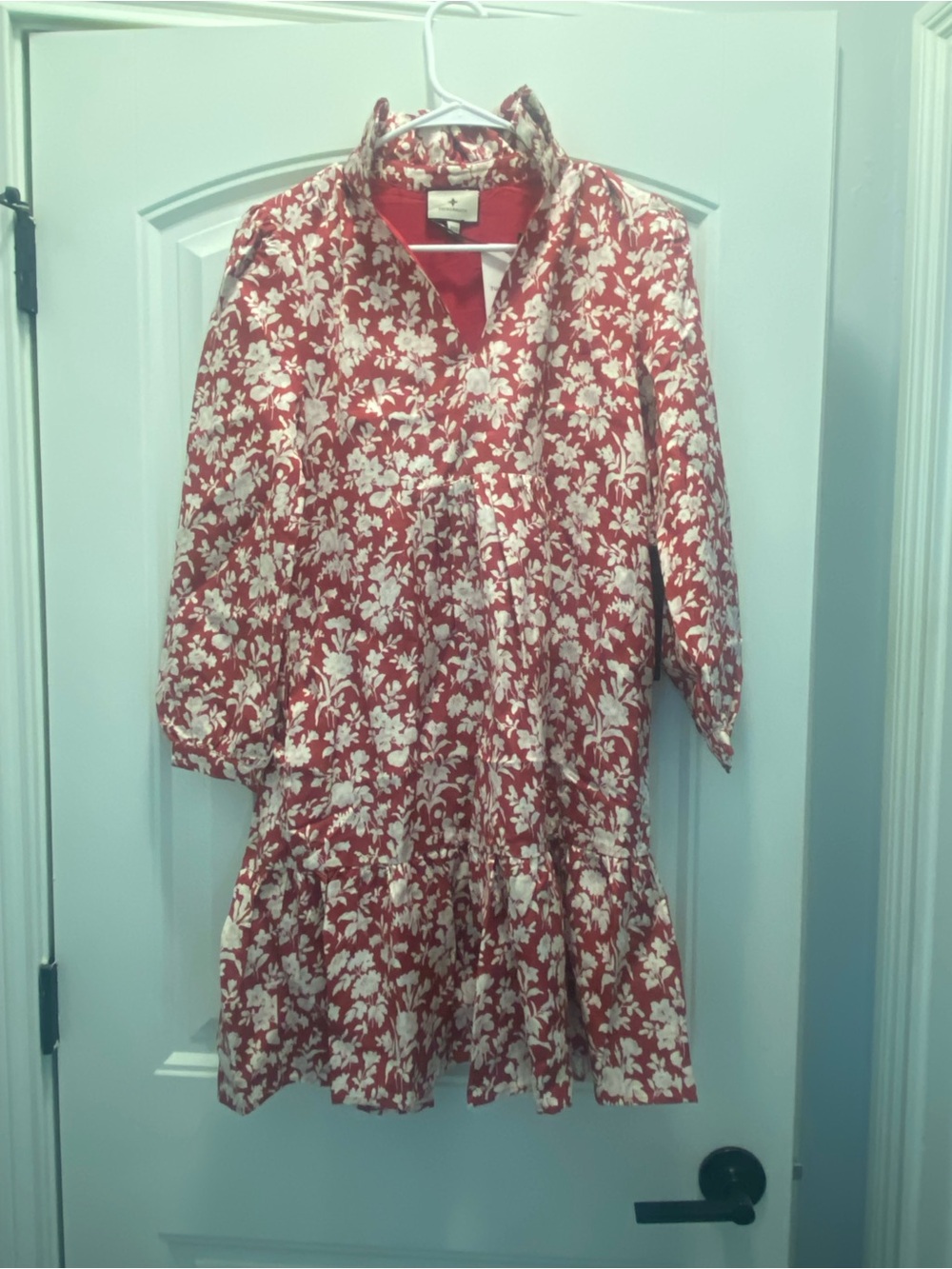 Tuckernuck Pomegranate Bloom Palmerston Dress